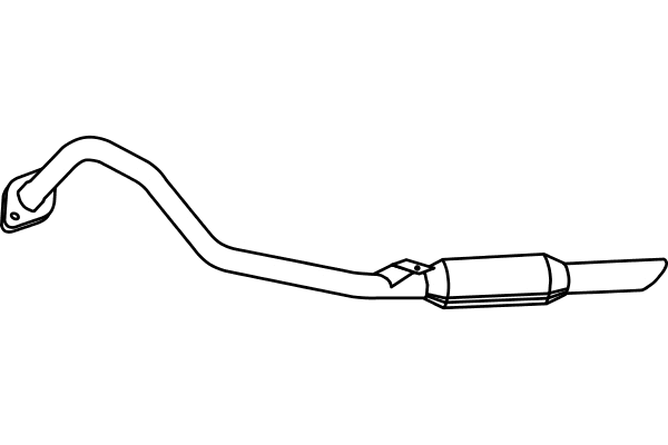 Rear Muffler (P4087)