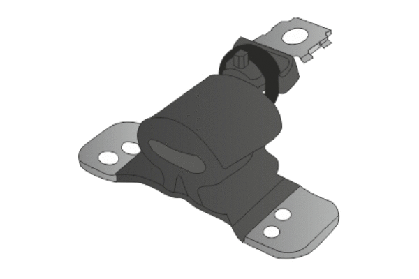 Rubber Strip, exhaust system (X50186)