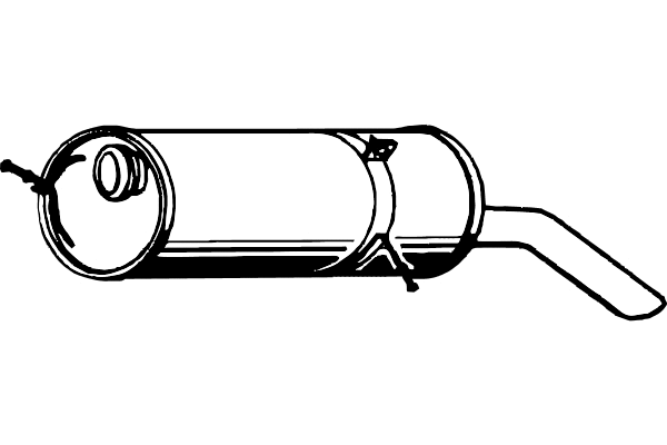 Rear Muffler (P4793)