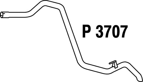 Exhaust Pipe (P3707)