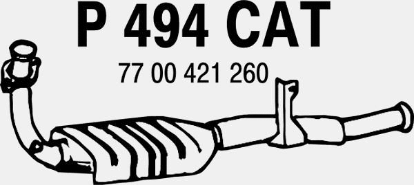Catalytic Converter (P494CAT)