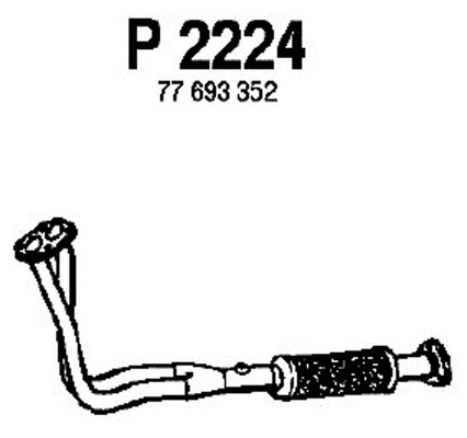Exhaust Pipe (P2224)