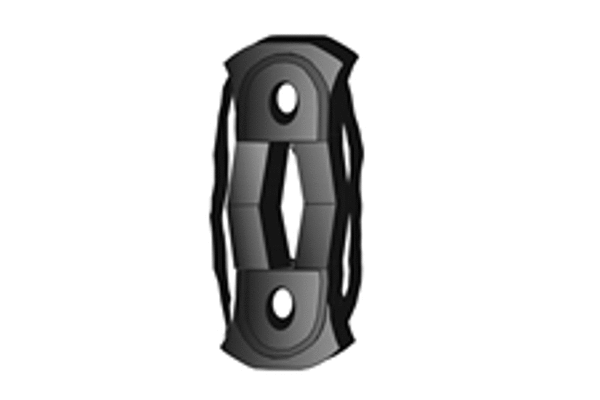 Rubber Strip, exhaust system (X30248)