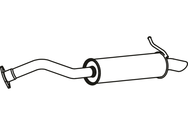 Rear Muffler (P6534)