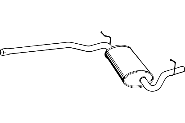 Centre Muffler (P1266)