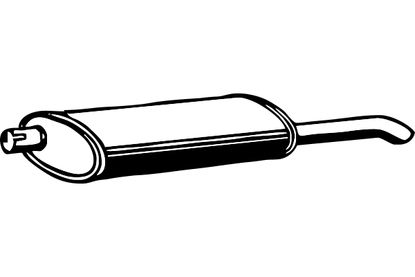 Rear Muffler (P4430)