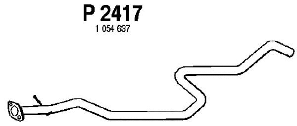 Exhaust Pipe (P2417)