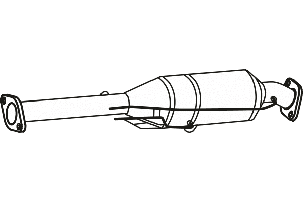 Soot/Particulate Filter, exhaust system (P9808DPF)