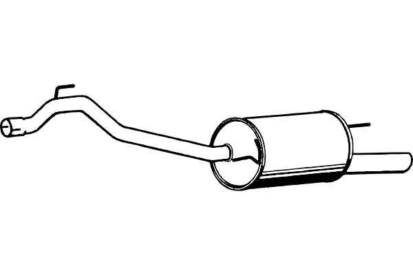 Rear Muffler (P7552)