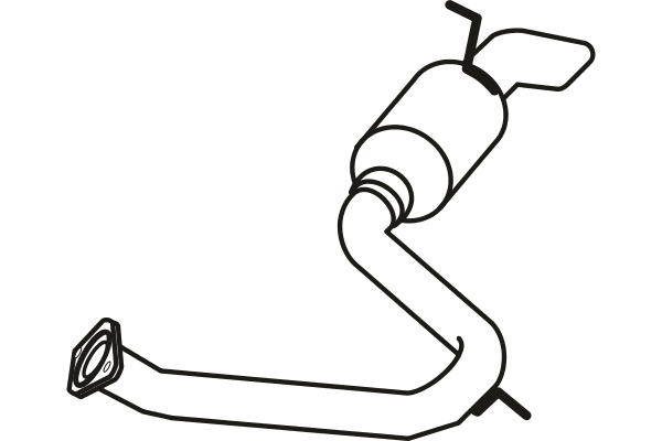 Rear Muffler (P6529)