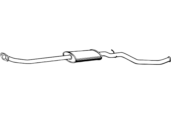 Centre Muffler (P1842)