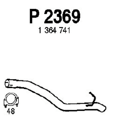 Exhaust Pipe (P2369)