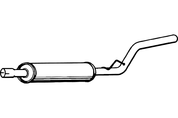 Centre Muffler (P7571)