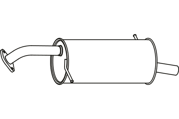 Rear Muffler (P34002)
