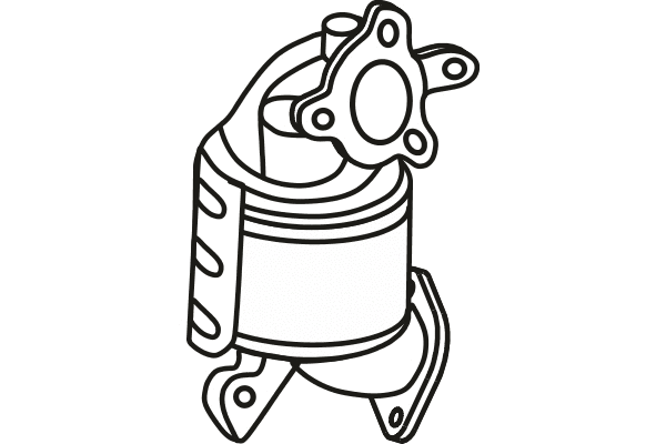 Soot/Particulate Filter, exhaust system (P9848DPF)