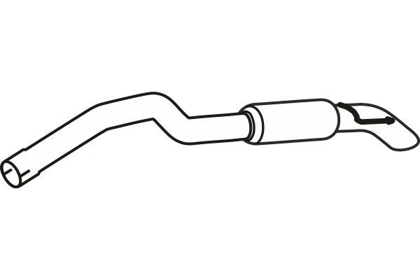 Rear Muffler (P17097)