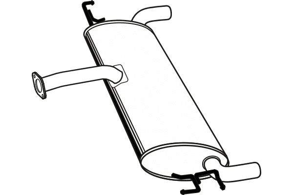Rear Muffler (P2994)