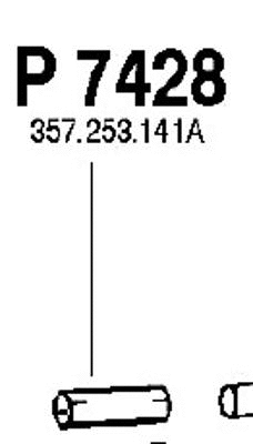 Exhaust Pipe (P7428)