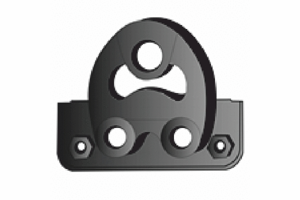 Rubber Strip, exhaust system (X50142)