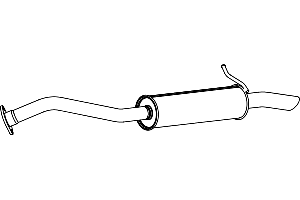 Rear Muffler (P6574)
