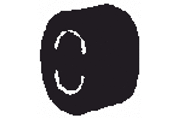 Rubber Strip, exhaust system (X30177)