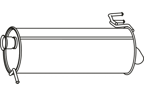 Rear Muffler (P29003)