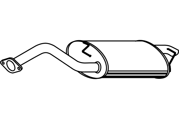 Rear Muffler (P6964)