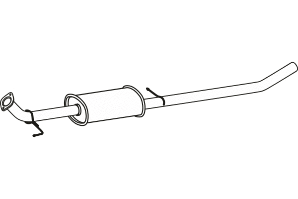 Centre Muffler (P43140)