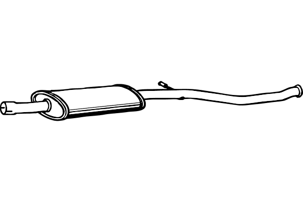 Centre Muffler (P4777)