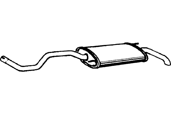 Rear Muffler (P7480)