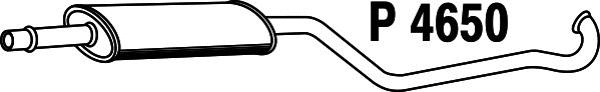 Centre Muffler (P4650)