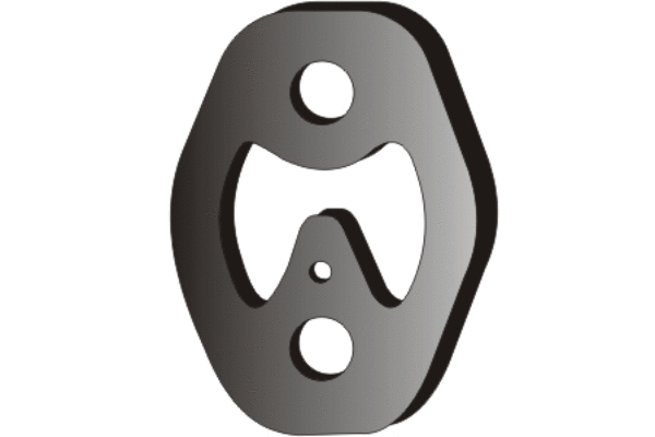 Rubber Strip, exhaust system (X30327)