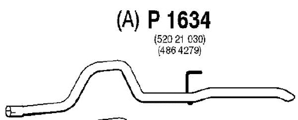 Exhaust Pipe (P1634)