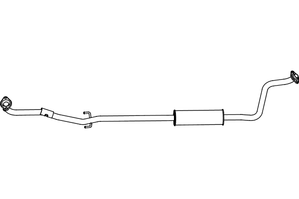 Centre Muffler (P6931)