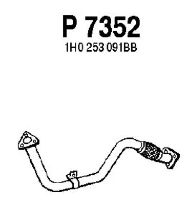 Exhaust Pipe (P7352)