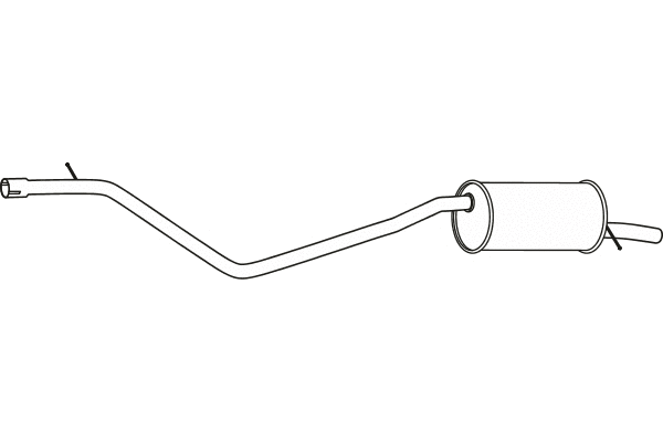 Rear Muffler (P19031)