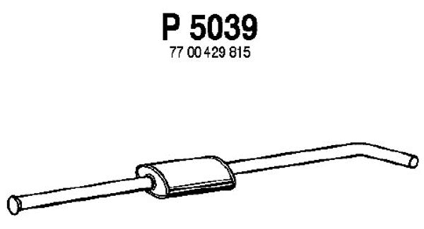 Centre Muffler (P5039)