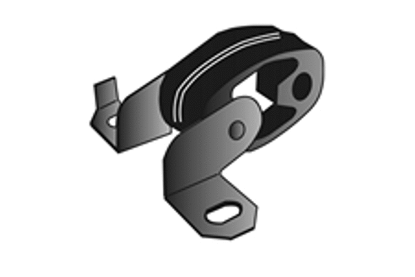 Rubber Strip, exhaust system (X50106)