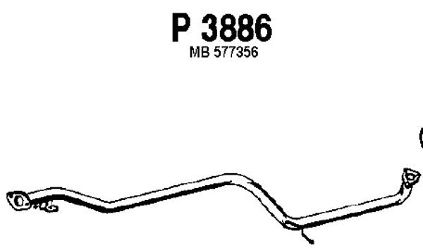Exhaust Pipe (P3886)