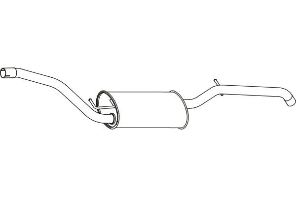Rear Muffler (P23034)