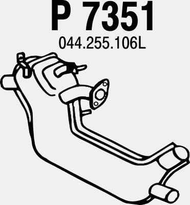 Exhaust Pipe (P7351)