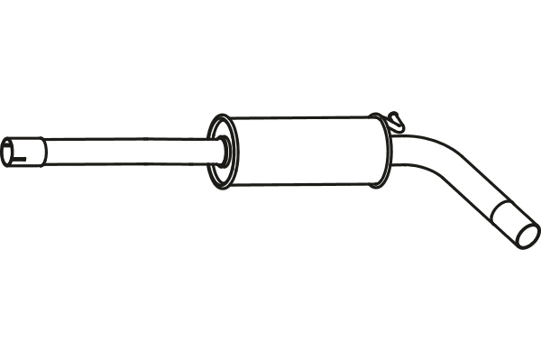 Centre Muffler (P55022)