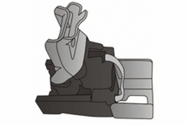 Rubber Strip, exhaust system (X50155)