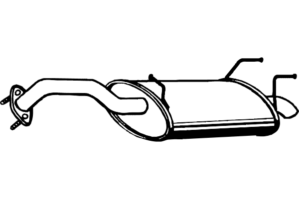 Rear Muffler (P4067)