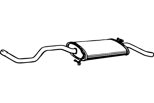 Rear Muffler (P7478)