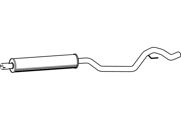 Centre Muffler (P5414)