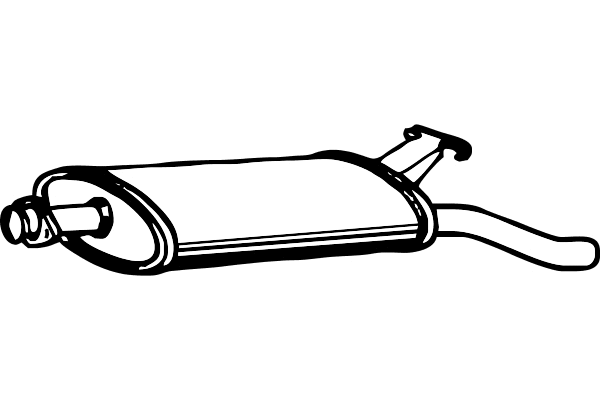 Rear Muffler (P5364)
