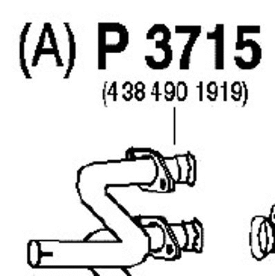 Exhaust Pipe (P3715)