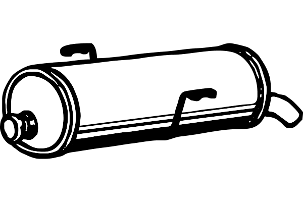 Rear Muffler (P4783)