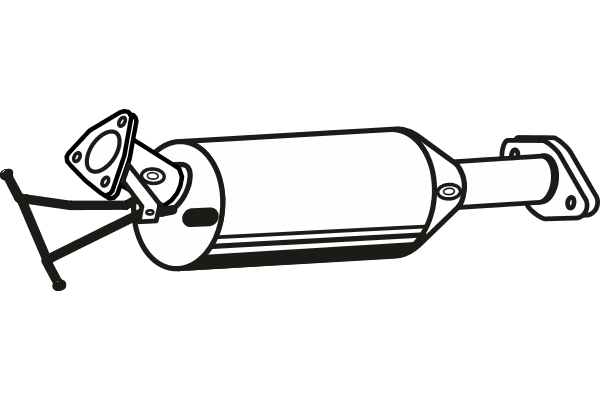 Soot/Particulate Filter, exhaust system (P9959DPF)